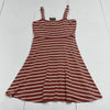 Altar’d State Pink Cream Stripe Sleeveless Dress Women’s Size XS