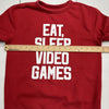 Gap Kids Red “Eat, Sleep, Video Games” Sweater Boys Size X-Large