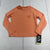 Art Class Orange Long Sleeve Swim Top Youth Kids Size XS 4/5 New