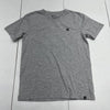 Hurley Gray V Nevck Short Sleeve T Shirt Youth Boys Size Medium