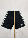 Adidas Boys Black Athletic Shorts Size Small