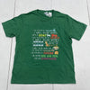 Port &amp; Company Green Graphic Short Sleeve T Shirt Youth Size Small New