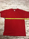 Gildan T Shirts Plain Red 100% Cotton Unisex Youth Size Medium Set Of 5