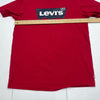 Levi’s Red Graphic Logo Short Sleeve T Shirt Youth Boys Size Large