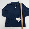 Cat &amp; Jack Navy Blue Uniform Long Sleeve Polo Boys Size Large NEW