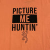 Browning Orange Short Sleeve T Shirt Women’s Size 2XL NEW Picture Me Huntin
