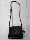 Vintage Coach G13-9870 Black Court Top Handle Leather Small Strap Crossbody Bag