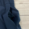 LuLuLemon Navy Athletic Capri Pants Women Size 2 With Pockets Drawstring