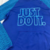 Nike Therma Fit All Time Just Do It Blue Hoodie Women’s Size Large