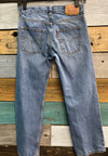 Levis 550 Relaxed Blue Jeans Youth Size 10 Reg 25X25