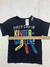 Children’s Place Boys Black Kindergarten Graphic Shirt Size XS