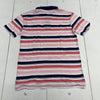 The Children’s Place Pink Stripe Short Sleeve Polo Youth Boys XL New