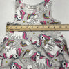 H&amp;M Gray Unicorn Sleeveless Dress Girls Size 1 1/2 -2 Years NEW