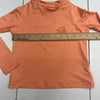 Art Class Orange Long Sleeve Swim Top Youth Kids Size XS 4/5 New