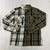 Zudio Color Block Plaid Long Sleeve Button Up Boys Size 11/12Y