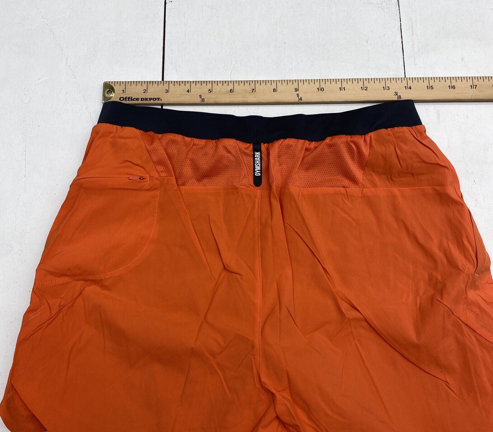 Gymshark Speed Evolve 5 2 in 1 Athletic Shorts Orange Mens Size Mediu -  beyond exchange