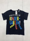 Children’s Place Boys Black Kindergarten Graphic Shirt Size XS