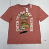 Old Navy Red Catch You On The Flip Side Tee Youth Boys Medium New