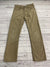 LEVI'S 514 Straight Fit Khakis Pants 12 26x26 Tan Adjustable Waist Boys Youth