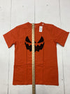 Children’s Place Boys Orange Pumpkin Graphic Short Sleeve Shirt Size XXL