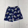 Disney Blue Buzz Lightyear Print Athletic Sweat Shorts Boys Size 6 NEW