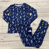 Arctic Layerz Blue with lightning bolt￼s Kids Size Small (6-7)Shirt And Pant Set