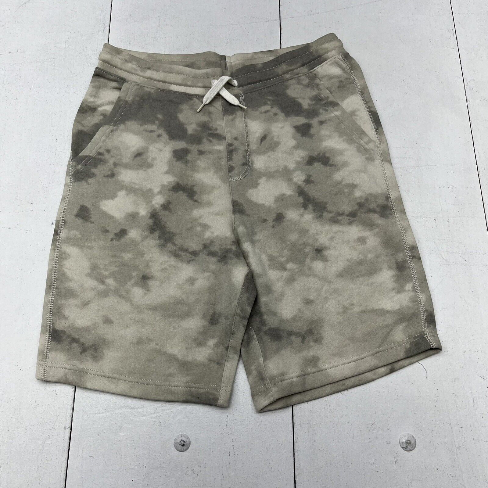 Andrew Scott Beige Tie Dye Sweat Shorts Boys Size XXL NEW