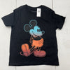 Old Navy Black Disney Mickey Mouse Graphic T-Shirt Short Sleeve Kids Size XS (5)