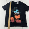 Old Navy Black Disney Mickey Mouse Graphic T-Shirt Short Sleeve Kids Size XS (5)