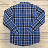 Boys Old Navy Blue Long Sleeve Button Up Size XL Husky