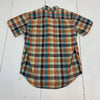 Gap kids Plaid Short Sleeve Button Up Size Large