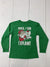 Kids Green Christmas Long Sleeve Boys Size XXL