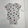 Old Navy Gray Ladybug One-Piece Girls Size 6-12M NEW