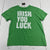 Crazy 8 Green Irish You Luck St Patrick’s Day T Shirt Kids Size XL