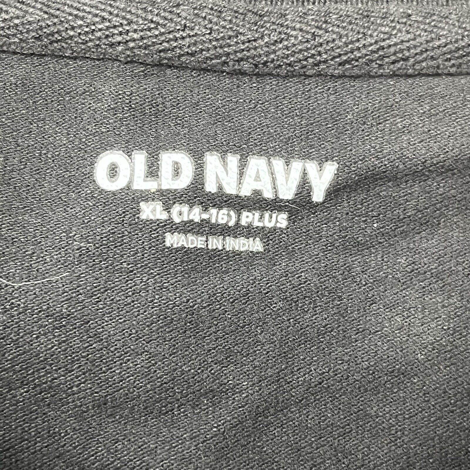 Old Navy Black Built-In Flex Twill Jogger Pants Boys Size XL NEW