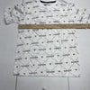 Eighty Eight Brand White Savage All Over Print Short Sleeve T Shirt Youth Boys 8