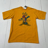 Fruit Of The Loom Best Yellow Arizona Graphic Short Sleeve Tee Youth Size 14/16