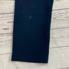 LuLuLemon Navy Athletic Capri Pants Women Size 2 With Pockets Drawstring