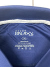 Galaxy Mens Dark blue Polo Short Sleeve Size 2XL