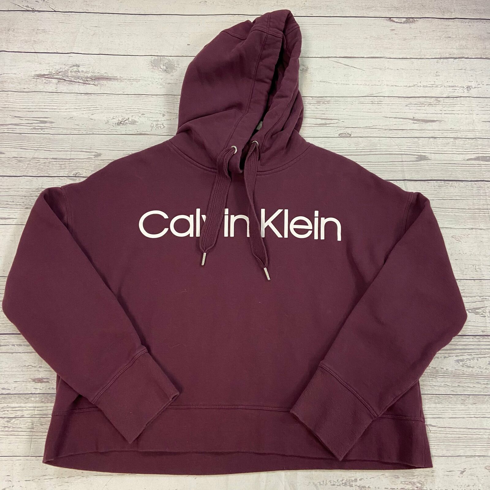 Calvin Klein Performance Purple Hoodie Sweatshirt Woman's Size Large -  beyond exchange