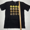 The Children’s Place Black Emoji Print T-Shirt Boys Size XL (14) NEW