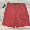 Polo Ralph Lauren Red Stretch Relaxed Fit 10” Shorts Men Size 32 NEW