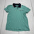 Youth Boys Blue Cotton Short Sleeve Polo Size Small