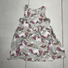 H&amp;M Gray Unicorn Sleeveless Dress Girls Size 1 1/2 -2 Years NEW