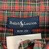 Kids Ralph Lauren Plaid Long Sleeve Button Up Size XL