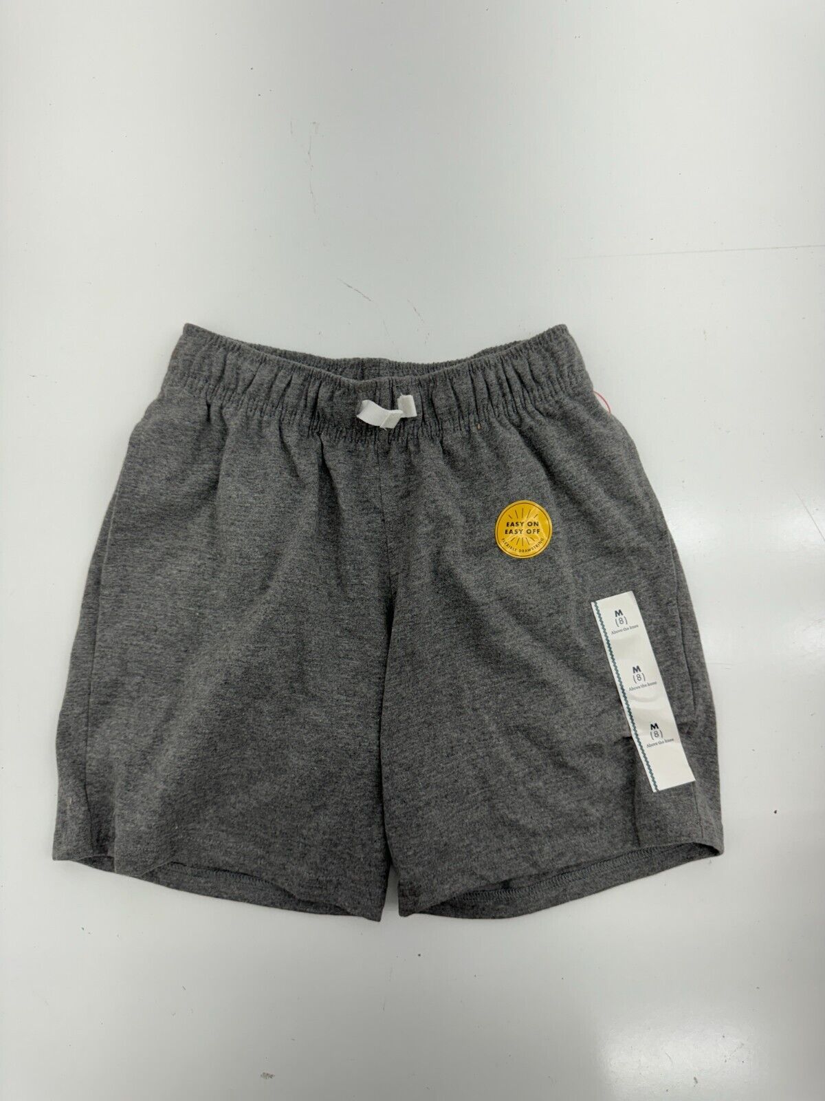 Cat & Jack Gray Drawstring Sweat Shorts Boys Size Medium