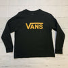 Kids Vans Black Long Sleeve Shirt Size Large