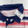 The Children’s Place Pink Stripe Short Sleeve Polo Youth Boys XL New