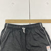 Jumping Beans Gray Black Active Shorts With White Piping Boys Size 12