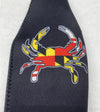 Party Popper Beverage Insulator With Bottle Opener Maryland Flag Crab Souvenir